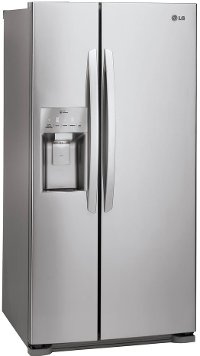LSXS22423S LG 21.86 cu. ft. Side by Side Refrigerator - 33 Inch Stainless Steel-6