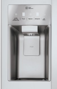 LSXS22423S LG 21.86 cu. ft. Side by Side Refrigerator - 33 Inch Stainless Steel-8