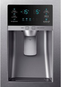 RF25HMEDBSR Samsung 24.73 cu. ft. 4 Door French Door Refrigerator with FlexZone Drawer - 33 Inch Stainless Steel-5