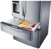 RF25HMEDBSRAA Samsung 33 Inch French Door Refrigerator - Stainless Steel-3
