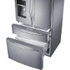 RF25HMEDBSRAA Samsung 33 Inch French Door Refrigerator - Stainless Steel-4