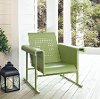 CO1005A-GR Single Glider in Oasis Green - Veranda