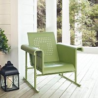 CO1005A-GR Single Glider in Oasis Green - Veranda