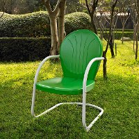 CO1001A-GR Metal Chair in Grasshopper Green - Griffith