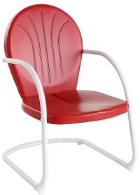 CO1001A-RE Metal Chair in Red - Griffith-2