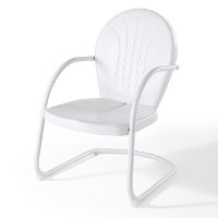 CO1001A-WH Metal Chair in White - Griffith-2