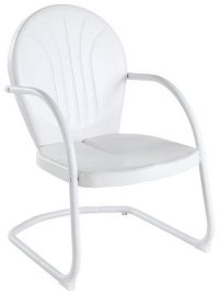CO1001A-WH Metal Chair in White - Griffith-4