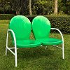 CO1002A-GR Metal Loveseat in Grasshopper Green - Griffith