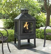 CO9001A-BK Contemporary Outdoor Fire Pit - Monticello -2