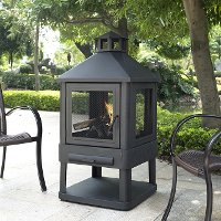 CO9001A-BK Contemporary Outdoor Fire Pit - Monticello -5