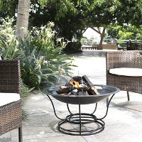 CO9002A-BK Traditional Outdoor Fire Pit - Buckner -2