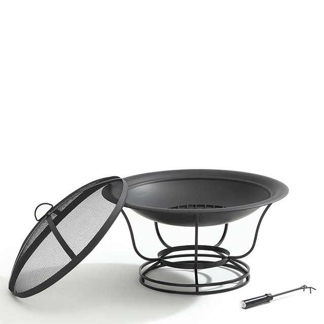 CO9002A-BK Traditional Outdoor Fire Pit - Buckner -4