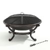CO9003A-BK Cast Iron Fire Pit - Ashland