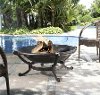 CO9003A-BK Cast Iron Fire Pit - Ashland -3