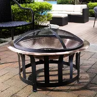 CO9004A-CO Copper Bowl Fire Pit - Ridgeway