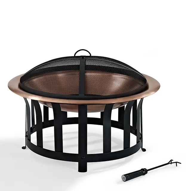 CO9004A-CO Copper Bowl Fire Pit - Ridgeway-4