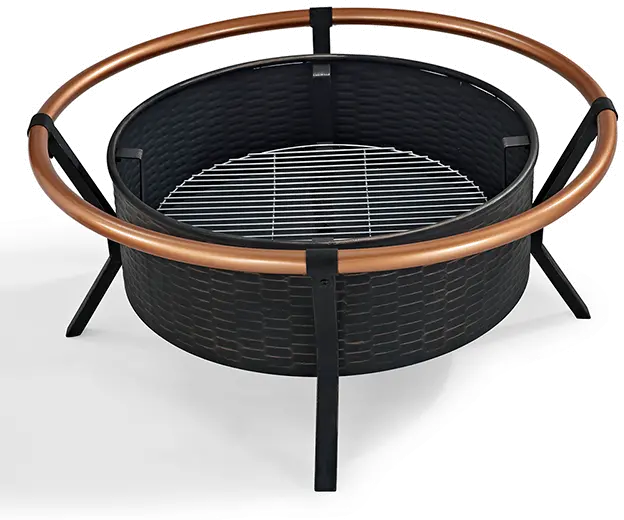 CO9005A-BK Copper Ring Fire Pit - Yuma-4