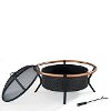 CO9005A-BK Copper Ring Firepit - Yuma-2