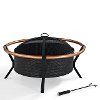CO9005A-BK Copper Ring Firepit - Yuma-3