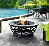CO9007A-BK Round Slate Firepit - Glendale