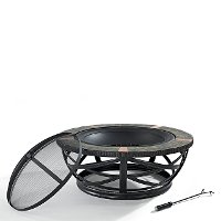CO9007A-BK Slate Round Outdoor Fire Pit - Glendale-2