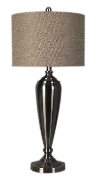 Dark Pewter Table Lamp