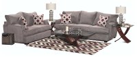Contemporary Gray 7 Piece Sofa Bed Living Room Set - City