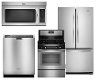 WHP-4PC-GAS-FRNCHDR Whirlpool 4 Piece Gas Kitchen Appliance