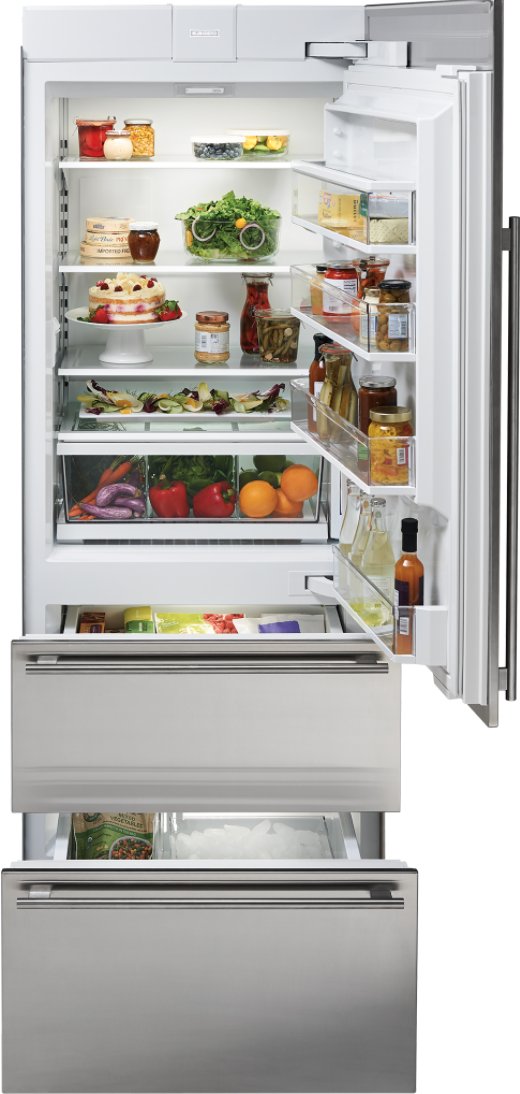 IT-30CIID Sub-Zero 30 Inch Designer Bottom Freezer Refrigerator - Right Hinge, Panel Ready-2