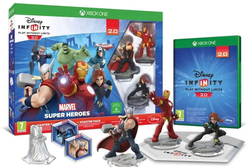 2564 Disney INFINITY 2.0 Marvel Super Heroes Starter Pack (Xbox One)-1