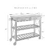 CF3008-NA Industrial Kitchen Cart Rack - Roots-5