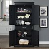 CF3100-BK Black Parsons Pantry-2