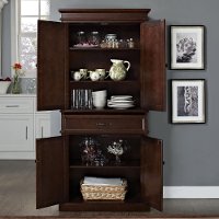 CF3100-MA Mahogany Parsons Pantry-2
