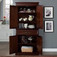 CF3100-MA Mahogany Parsons Pantry-5