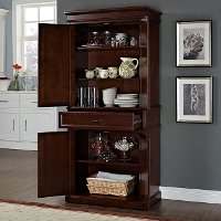 CF3100-MA Mahogany Parsons Pantry-7