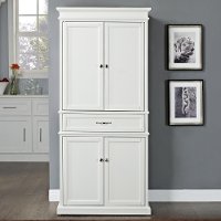 CF3100-WH White Parsons Pantry