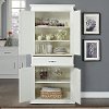 CF3100-WH White Parsons Pantry-2
