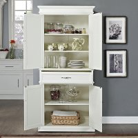 CF3100-WH White Parsons Pantry-2