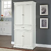 CF3100-WH White Parsons Pantry-5