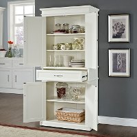 CF3100-WH White Parsons Pantry-6