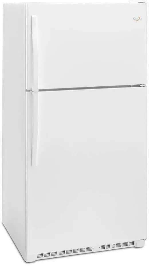 WRT311FZDW Whirlpool 20 cu ft Top Freezer Refrigerator - 33 W White-1