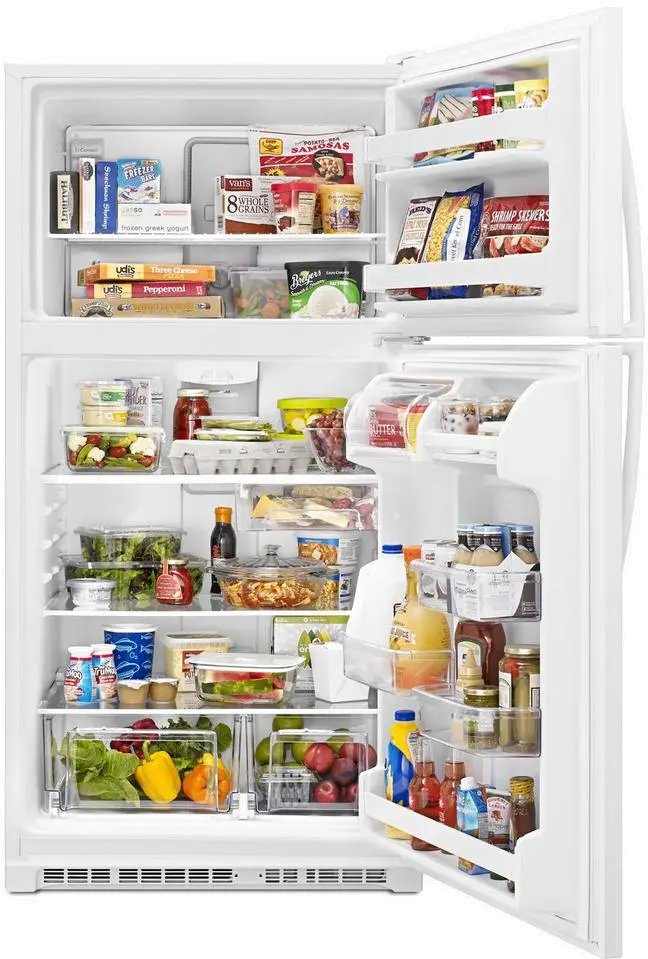WRT311FZDW Whirlpool 20 cu ft Top Freezer Refrigerator - 33 W White-4