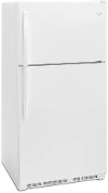 WRT311FZDW Whirlpool 33 Inch Top Freezer Refrigerator - 20 cu. ft. White
