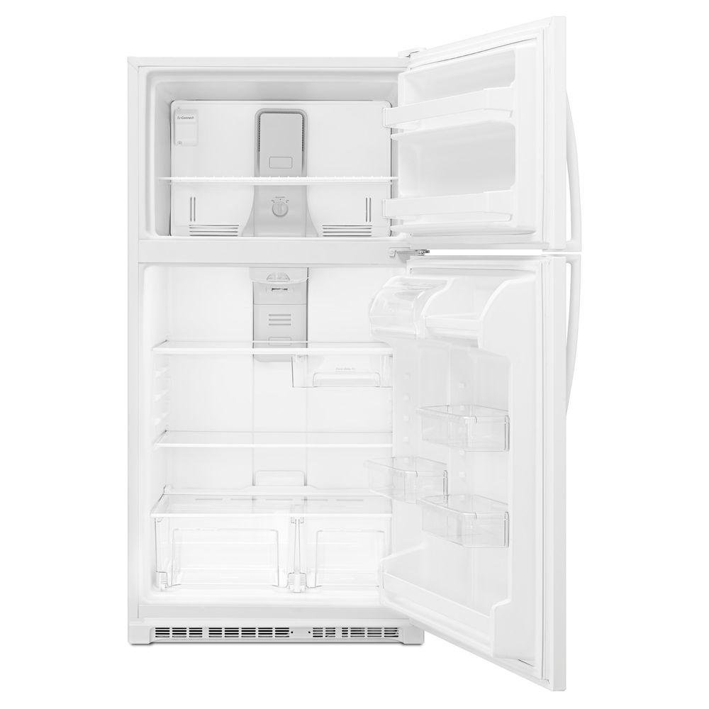 WRT311FZDW Whirlpool 33 Inch Top Freezer Refrigerator - 20 cu. ft. White-3