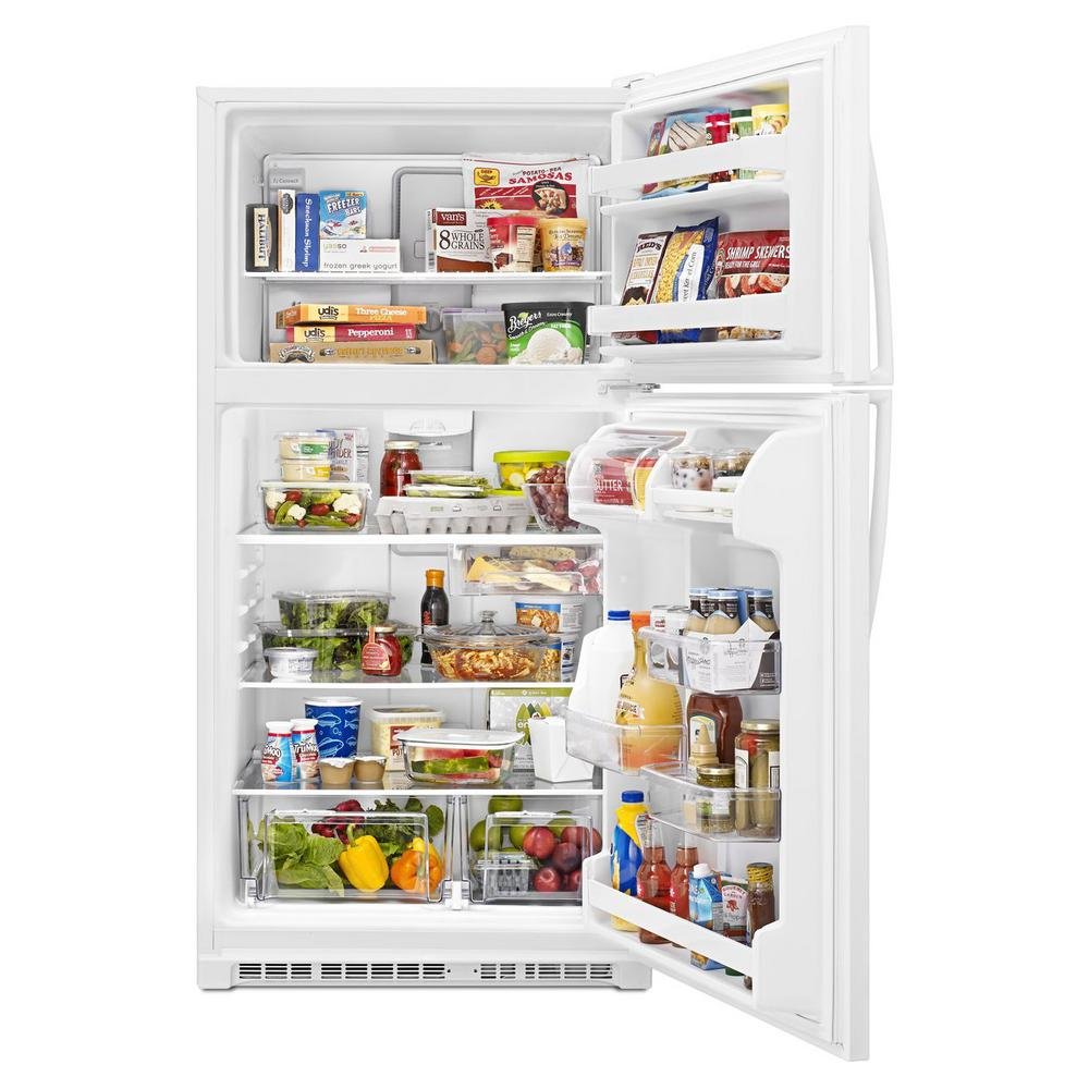 WRT311FZDW Whirlpool 33 Inch Top Freezer Refrigerator - 20 cu. ft. White-4