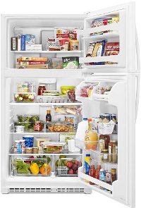 WRT311FZDW Whirlpool 33 Inch Top Freezer Refrigerator - 20 cu. ft. White-4