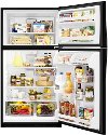 WRT311FZDB Whirlpool Top Freezer Refrigerator - 33 Inch Black-2