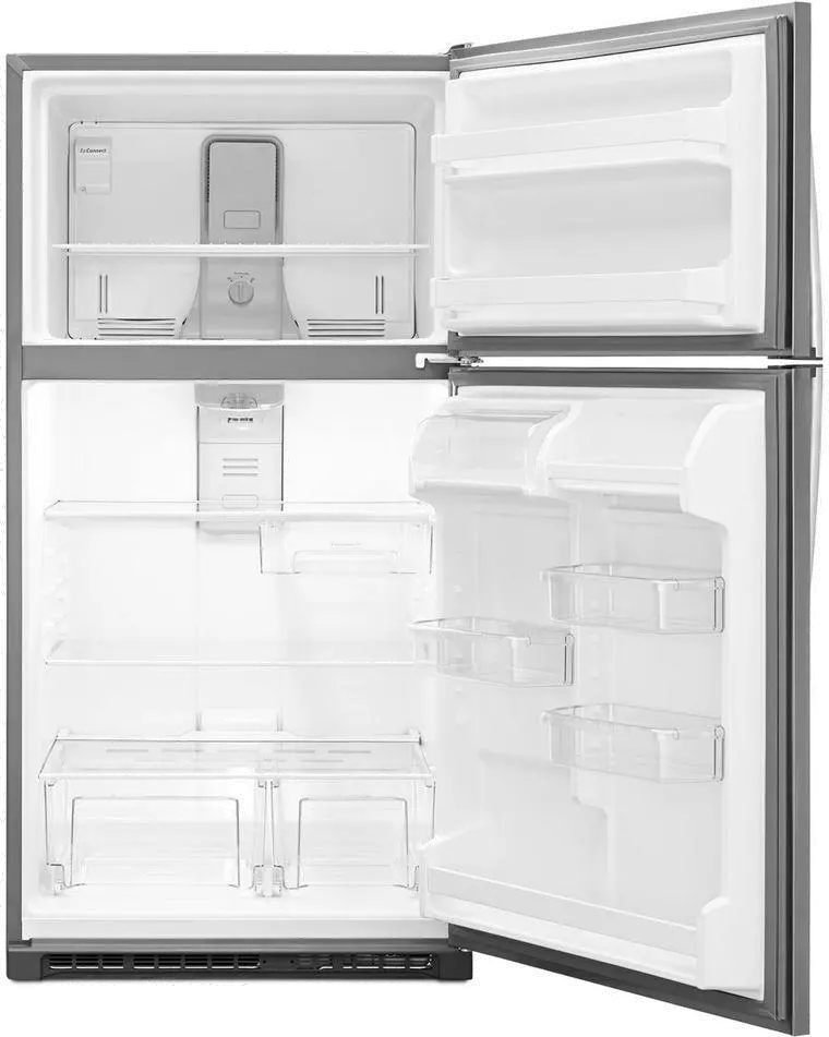 WRT311FZDM Whirlpool 20 cu ft Top Freezer Refrigerator - 33 W Stainless Steel-3