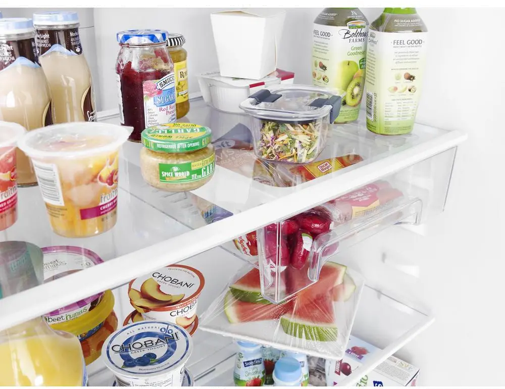 WRT311FZDM Whirlpool 20 cu ft Top Freezer Refrigerator - 33 W Stainless Steel-5