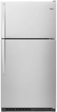 WRT311FZDM Whirlpool 33 Inch Top Freezer Refrigerator - 20 cu. ft. Stainless Steel